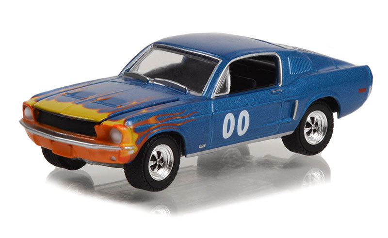 1:64 1968 Ford Mustang GT Fastback Race Car #00 (DUBBELE NUL) Voorbestelling mei 2024