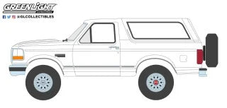 1:64 1993 Ford Bronco XLT Oxford White (O. J. Simpson's BRONCO)