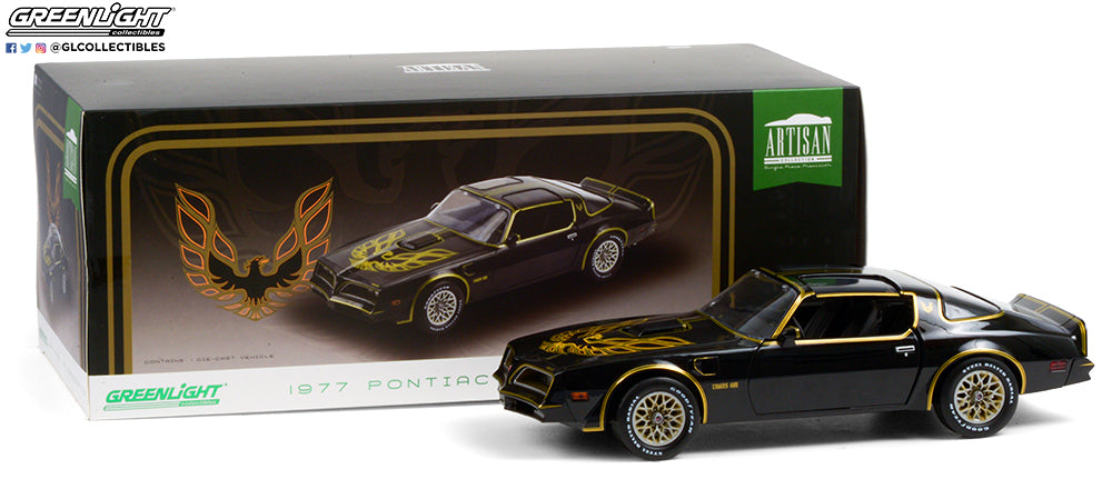 1:18 Greenlight - 1977 Pontiac Firebird Trans Am - Smokey & the Bandit - 2024 年 4 月预订