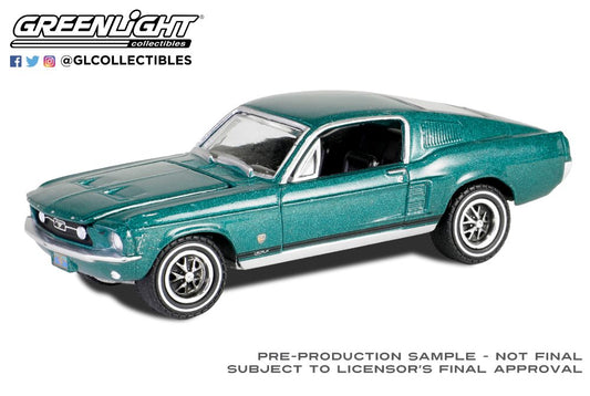 1:64 1967 Ford Mustang GT Fastback High Country Special – Timberline Green (Hobby Exclusive) Preorder JULY 2024