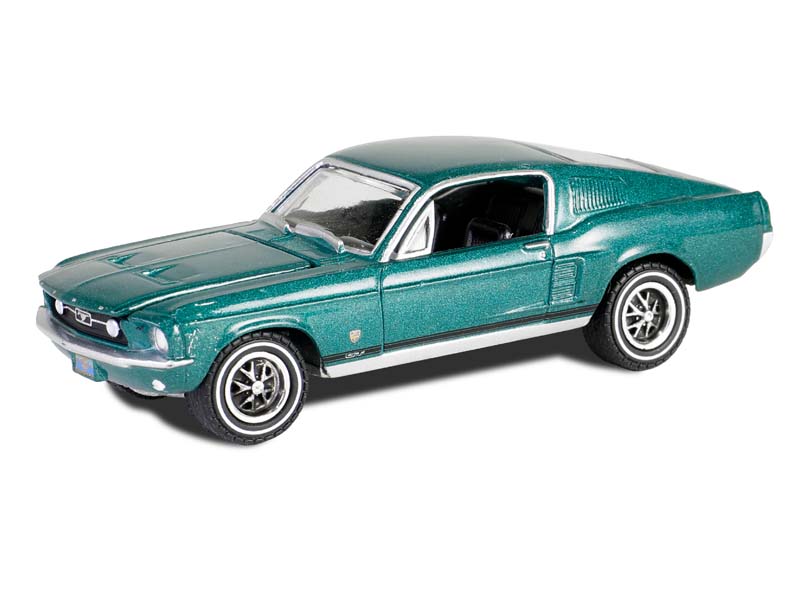 1:64 1967 福特野马 GT Fastback High Country Special – Timberline Green(业余爱好专属)预购 2024 年 3 月