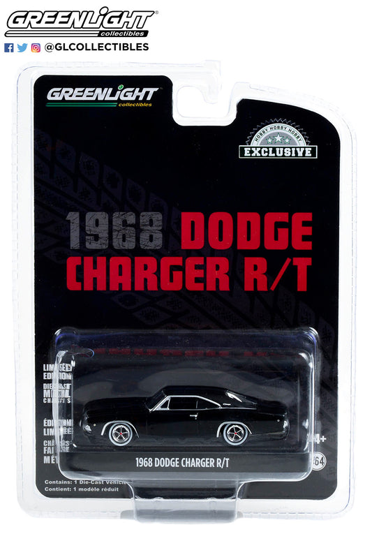1:64 1968 (Bullitt) Dodge Charger R/T Black (Hobby Exclusive)