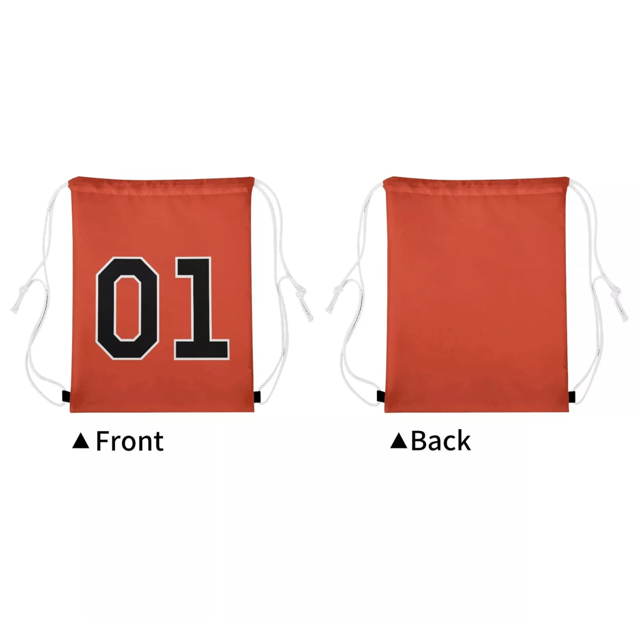 Dukes of Hazzard "General Lee" Drawstring Bag