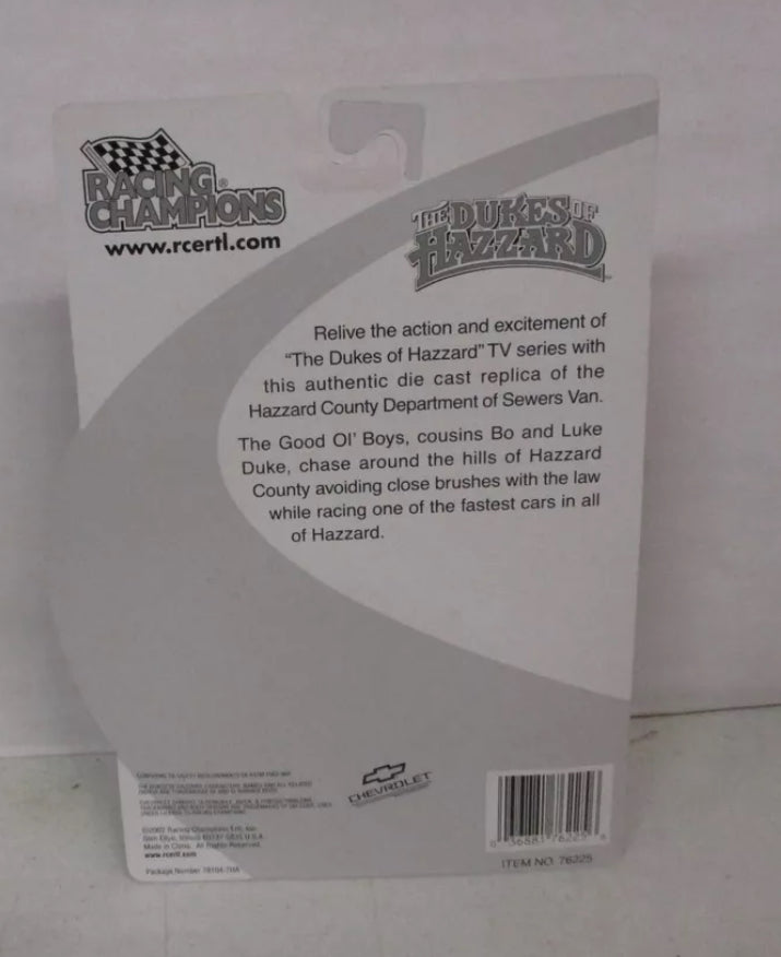 1:64 Hazzard County Department of Sewers Van