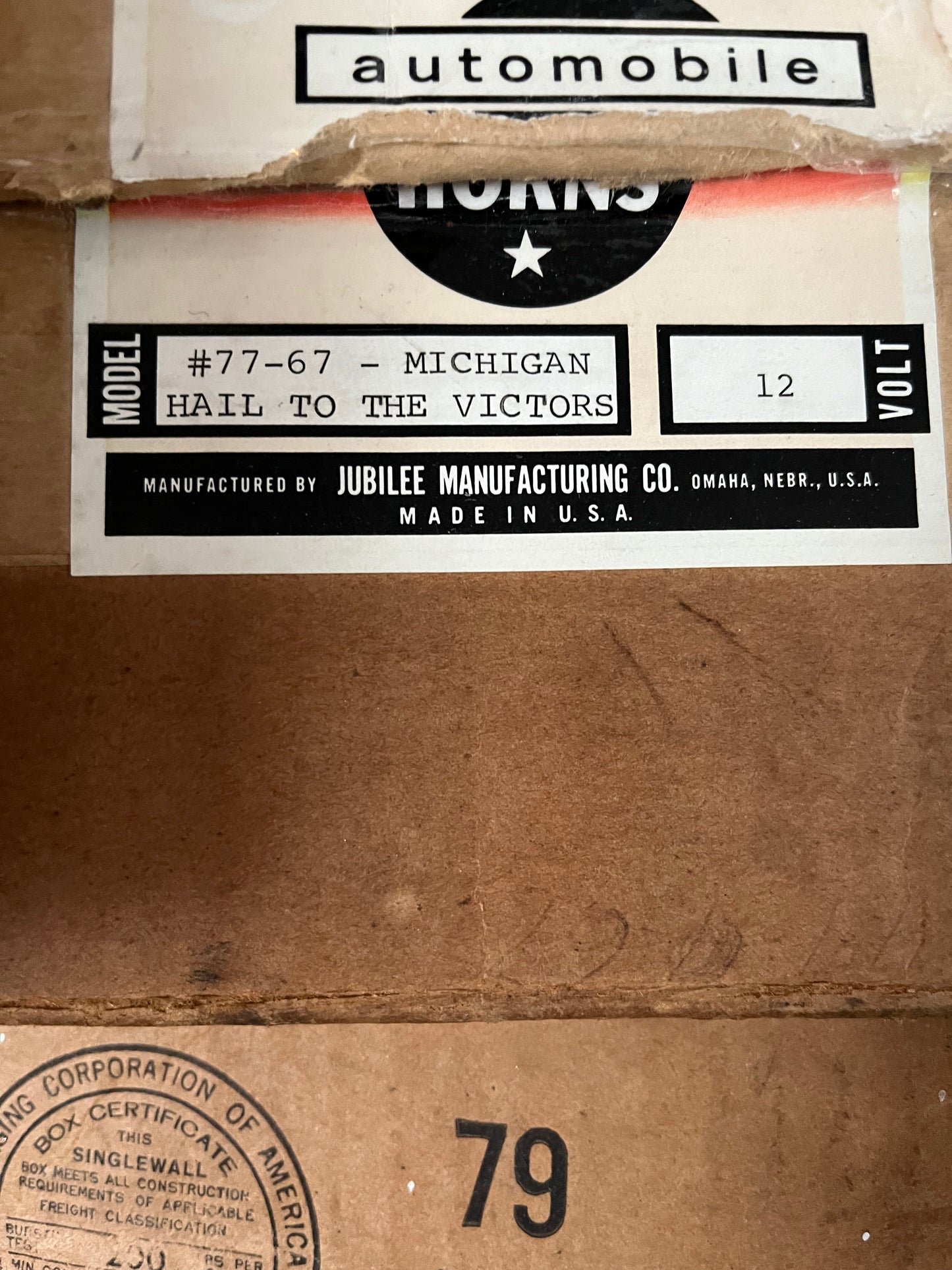 NOS #77-67
 - 密歇根州
向胜利者周年纪念迪克西唱片致敬