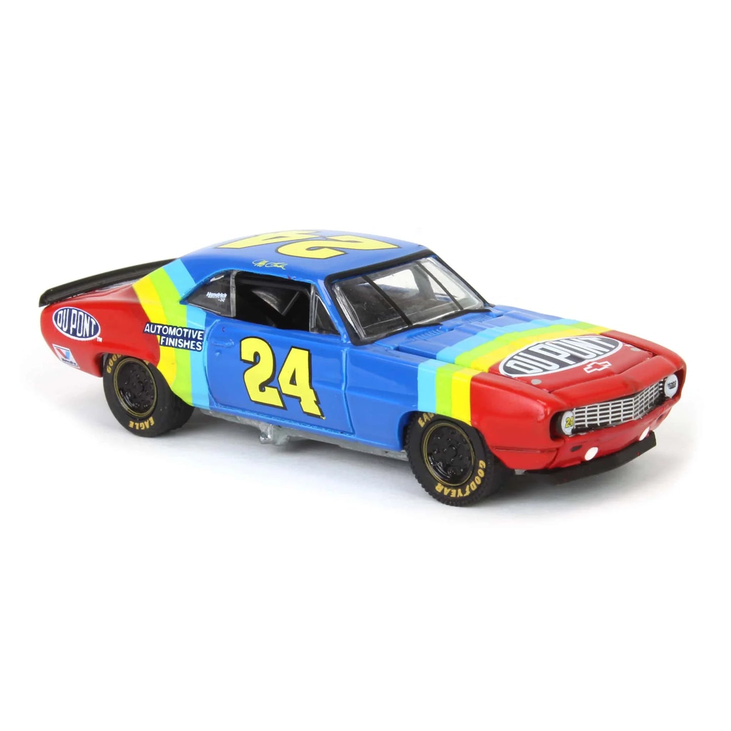 1:64 1969 雪佛兰科迈罗 - Jeff Gordon / Hendrick Motorsports 首次胜利致敬 - 1994 年 5 月 29 日 - 北卡罗来纳州夏洛特(爱好独家)预购 2024 年 3 月