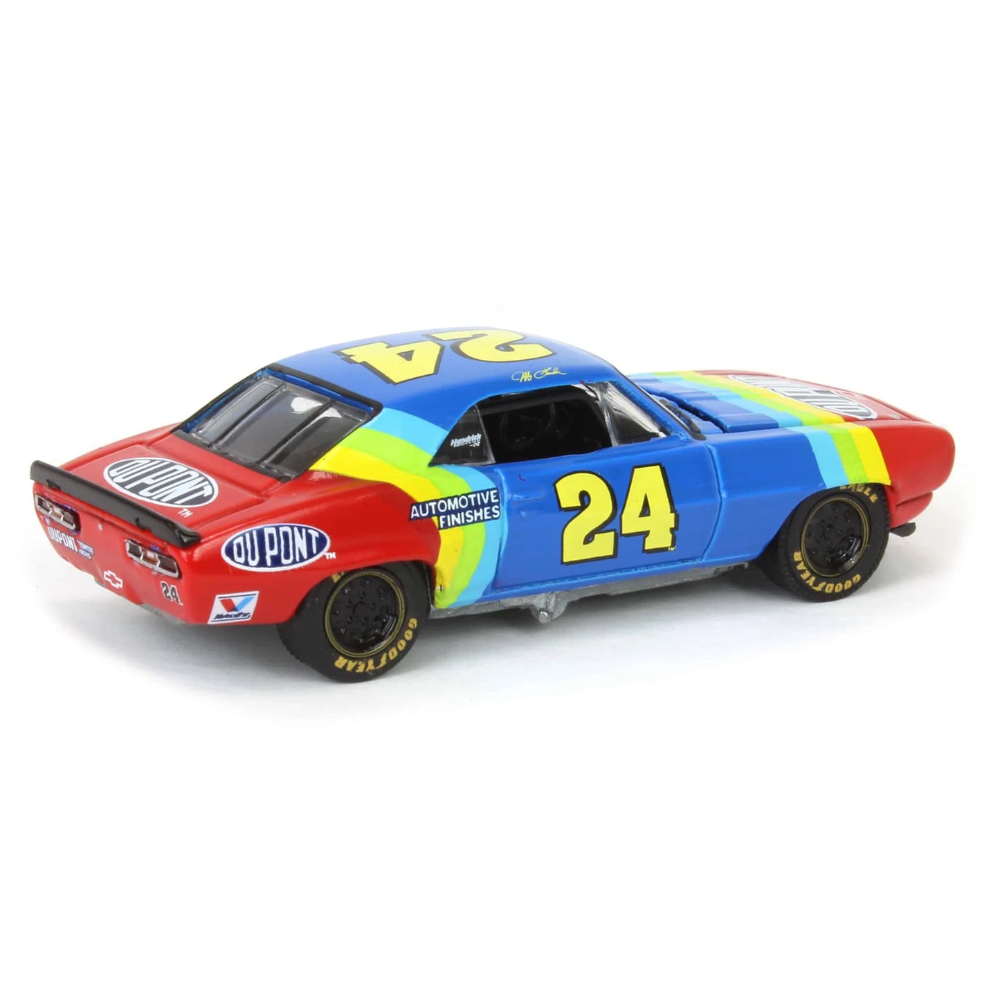 1:64 1969 雪佛兰科迈罗 - Jeff Gordon / Hendrick Motorsports 首次胜利致敬 - 1994 年 5 月 29 日 - 北卡罗来纳州夏洛特(爱好独家)预购 2024 年 3 月