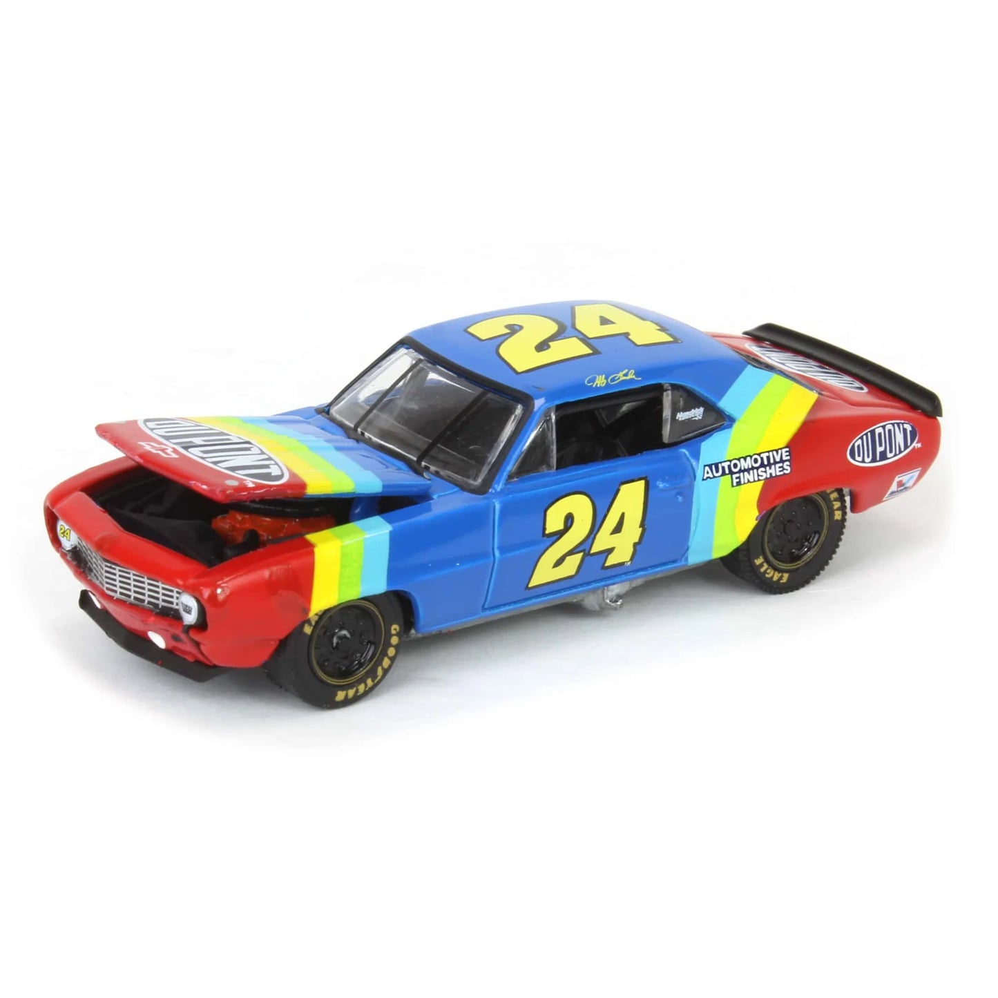 1:64 1969 雪佛兰科迈罗 - Jeff Gordon / Hendrick Motorsports 首次胜利致敬 - 1994 年 5 月 29 日 - 北卡罗来纳州夏洛特(爱好独家)预购 2024 年 3 月