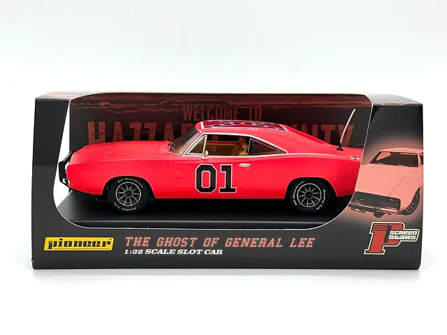 1 32 Scale General Lee The Ghost of General Lee Pioneer Slot Cars New England Dukes