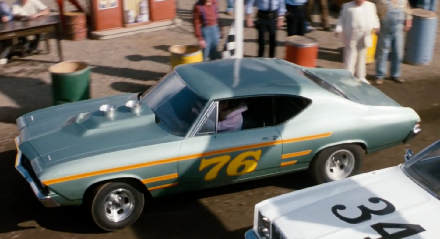 1:64 1968 Chevy Chevelle #76 Race Car New England Dukes Exclusive Greenlight PREORDER DECEMBER 2025