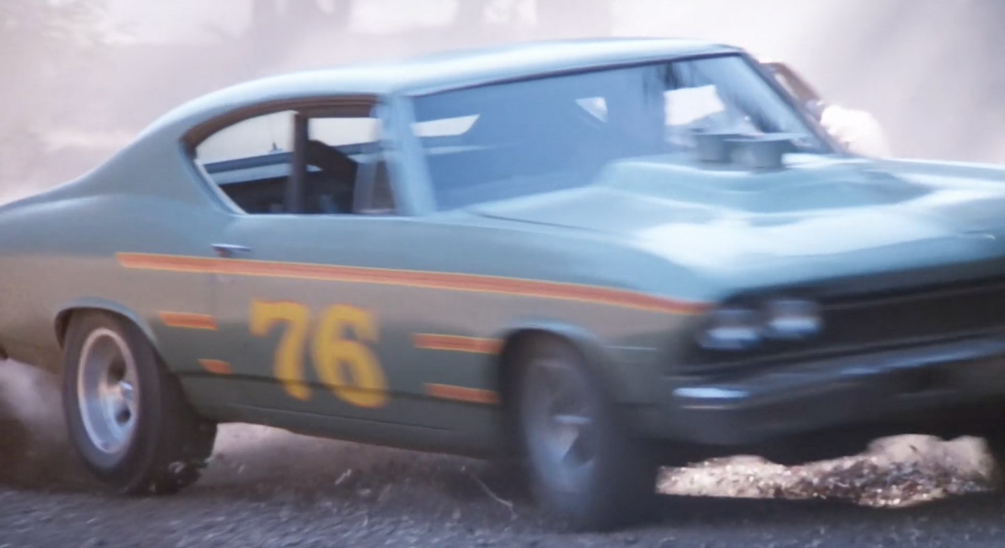 1:64 1968 Chevy Chevelle #76 Race Car New England Dukes Exclusive Greenlight PREORDER DECEMBER 2025