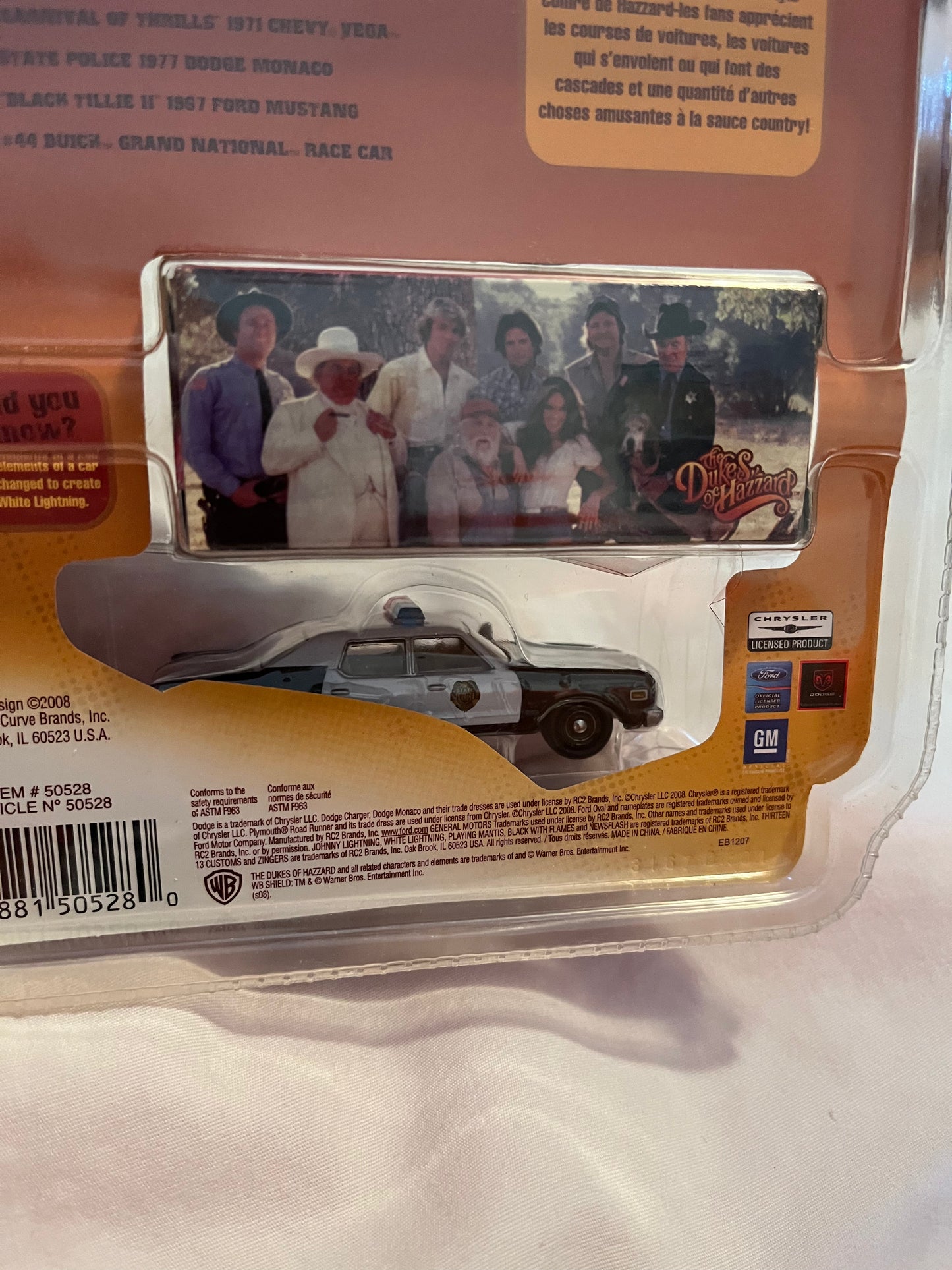 1:64 Staatspolitie 1977 Dodge Monaco Johnny Lightning