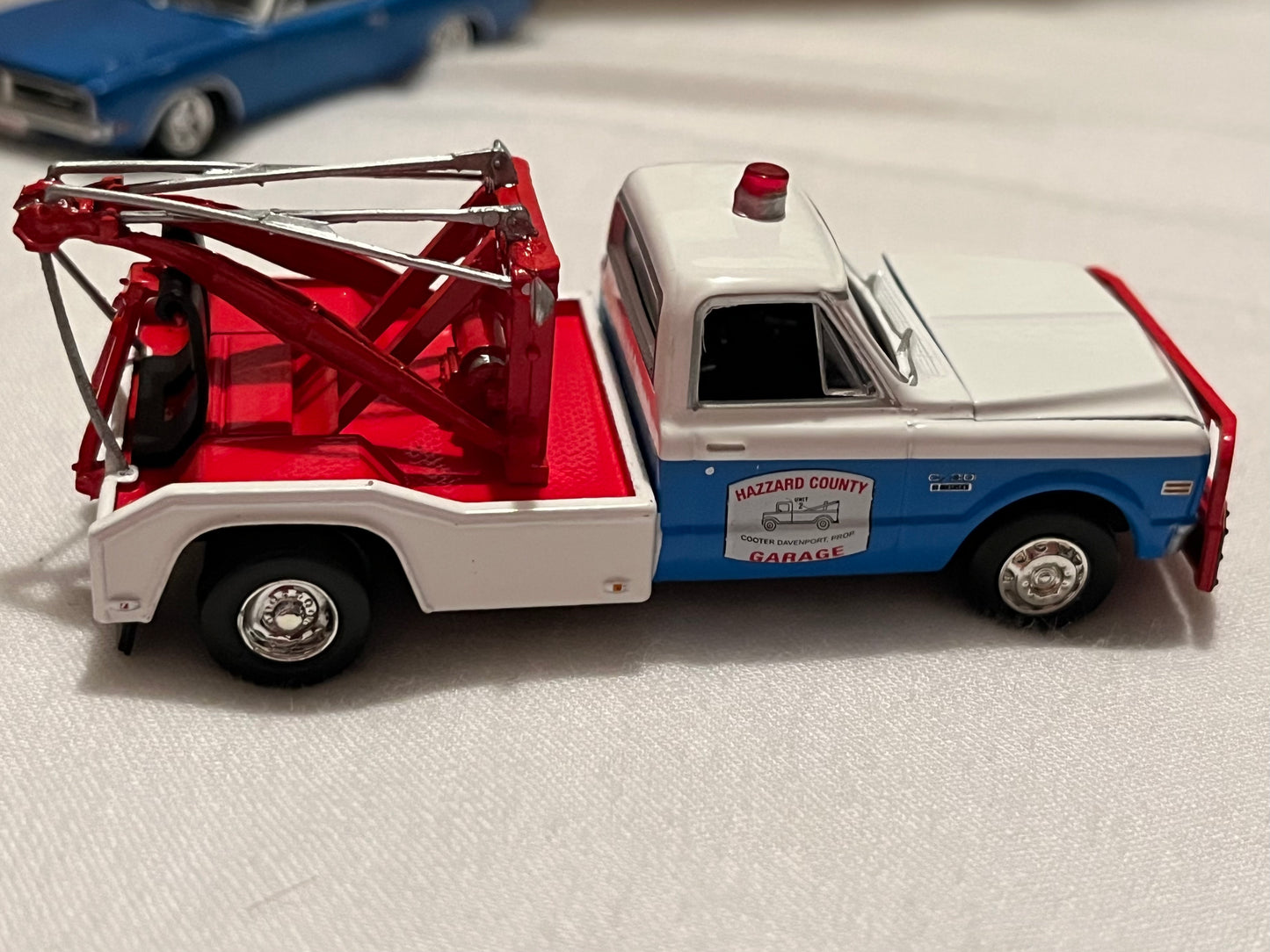 1:64 1969 Chevy C-30 COOTER'S TOW TRUCK HAZZARD COUNTY GARAGE **RETIRED ITEM**