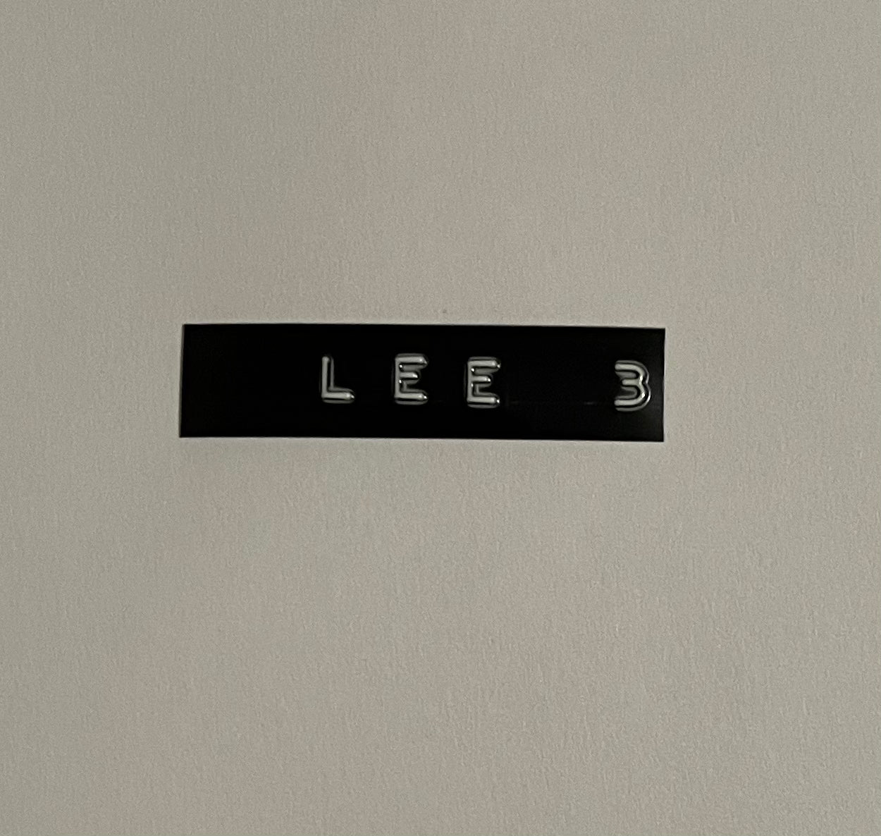 LEE 3 仪表板贴花