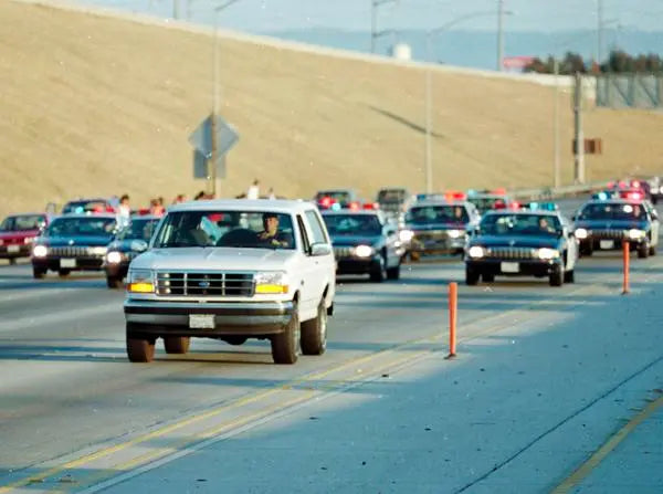 1:64 1993 Ford Bronco XLT Oxford White (O. J. Simpson's BRONCO)