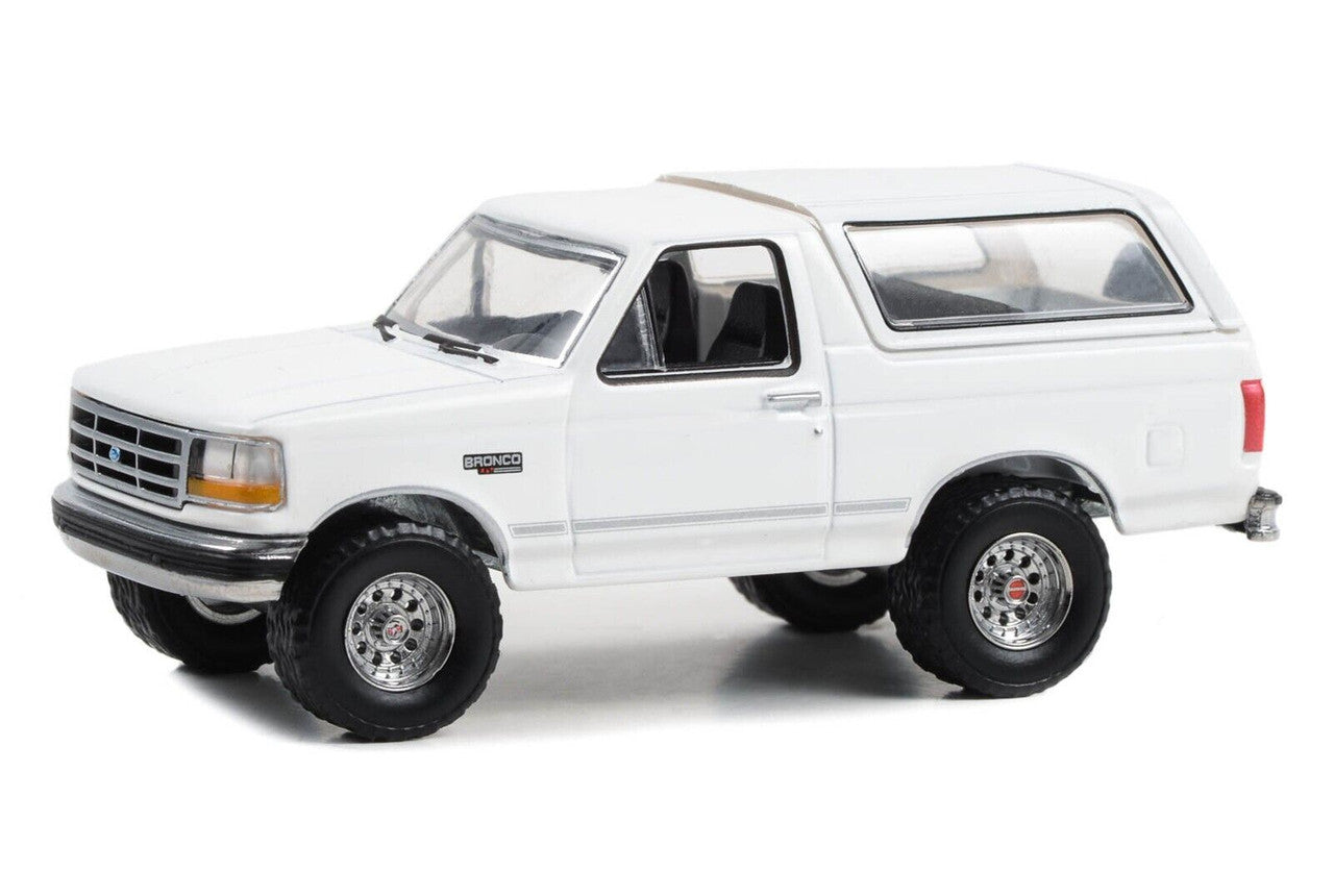 1:64 1993 Ford Bronco XLT Oxford White (O. J. Simpson's BRONCO)