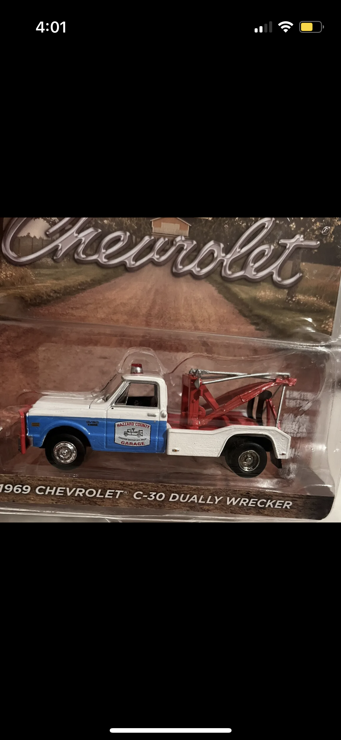 1:64 1969 Chevy C-30 COOTER'S TOW TRUCK HAZZARD COUNTY GARAGE **RETIRED ITEM**