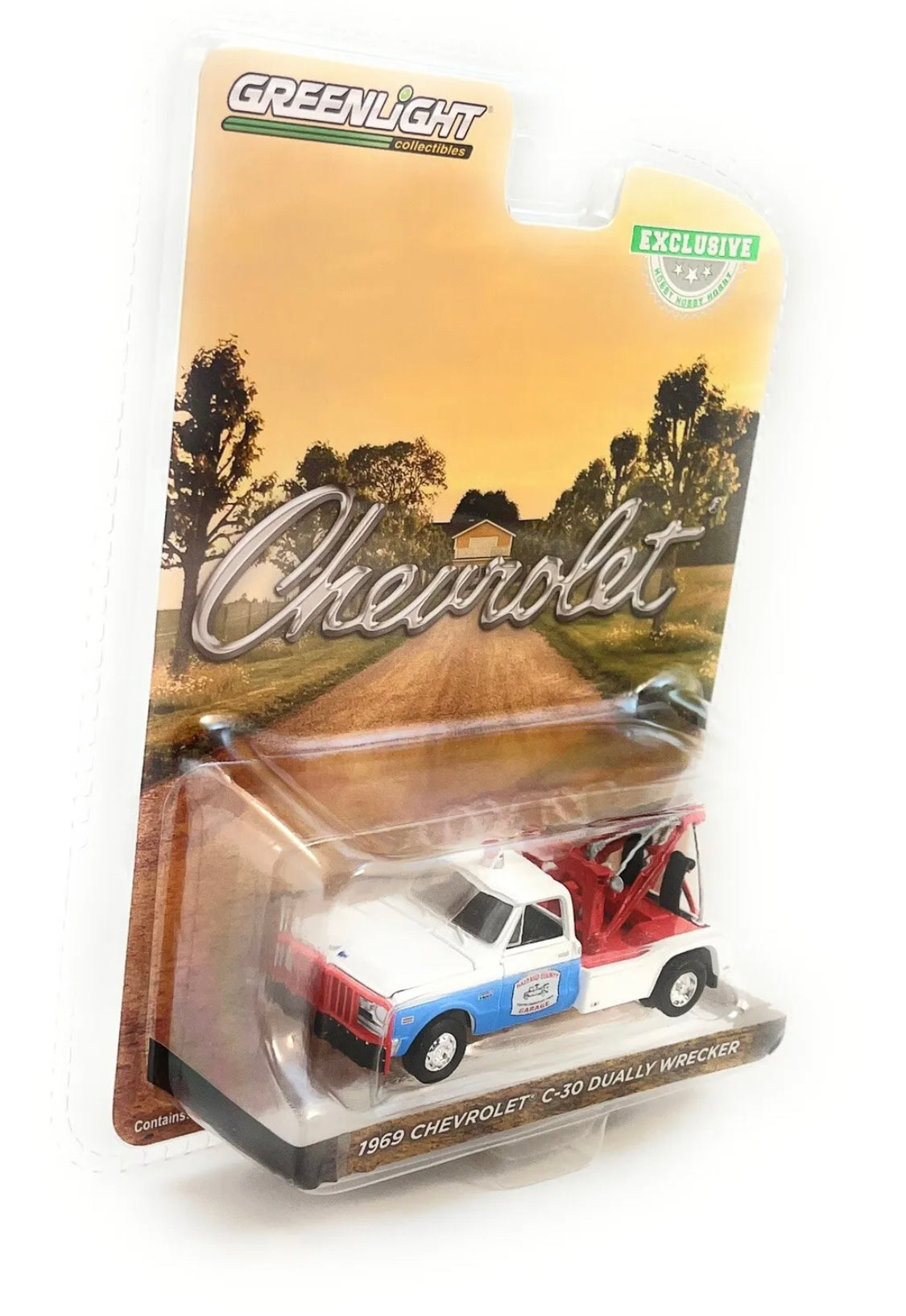 1:64 1969 Chevy C-30 COOTER'S TOW TRUCK HAZZARD COUNTY GARAGE **RETIRED ITEM**