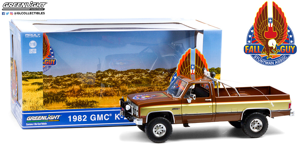 1:18 Fall Guy Stuntman Association - 1982 GMC K-2500 Sierra Grande Wideside 预购 2024 年 6 月