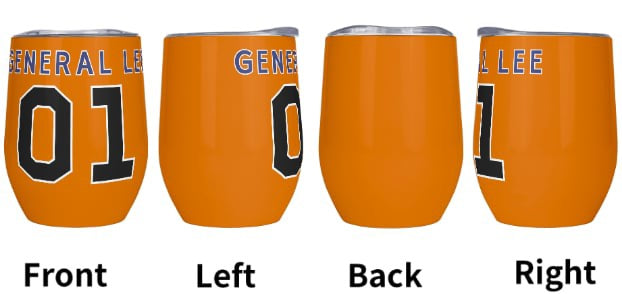 GENERAL LEE TUMBLER SMALL 12oz