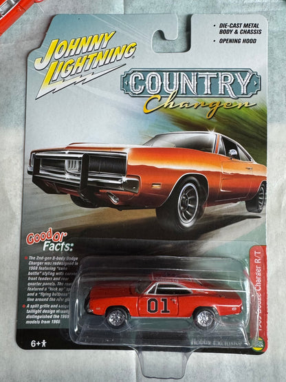 1/64 GENERAL LEE Johnny Lightning (New England Dukes Exclusive)