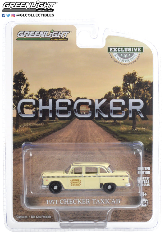 1:64 1971 Checker Taxicab - Tisdale Cab Co. RETIRED ITEM