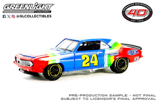 1:64 1969 Chevrolet Camaro - Jeff Gordon / Hendrick Motorsports First Win Tribute - May 29, 1994 - Charlotte, NC (Hobby Exclusive)  Preorder JULY 2024