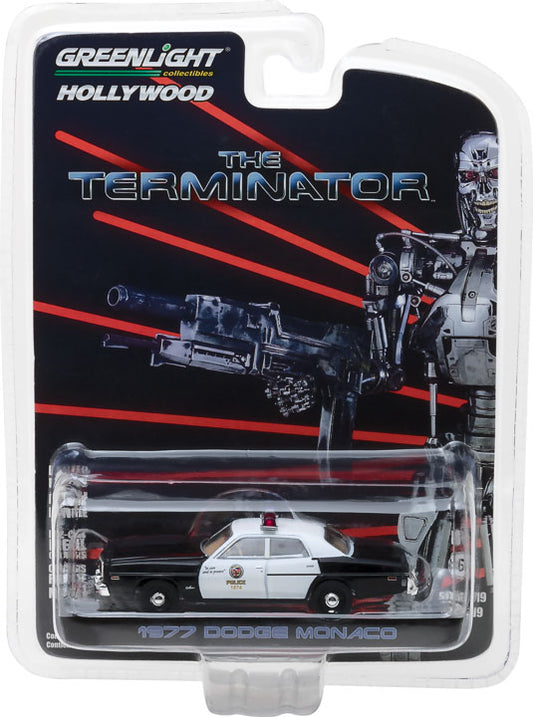 1:64 Scale 1977 Dodge Monaco Metropolitan Police - The Terminator (1984)