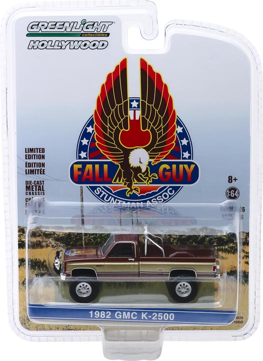 1:64 Fall Guy Stuntman Association - 1982 GMC K-2500 Sierra Grande Wideside（脏版）