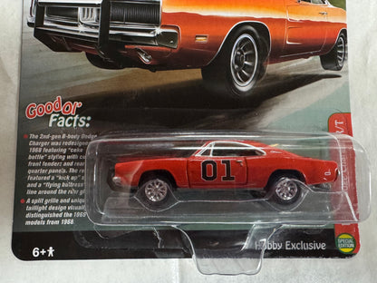 1/64 GENERAL LEE Johnny Lightning (New England Dukes Exclusive)