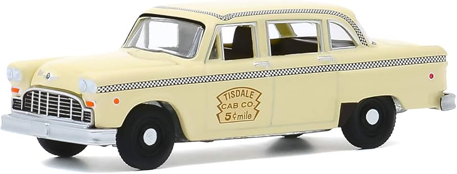 1:64 1971 Checker Taxicab - Tisdale Cab Co. RETIRED ITEM