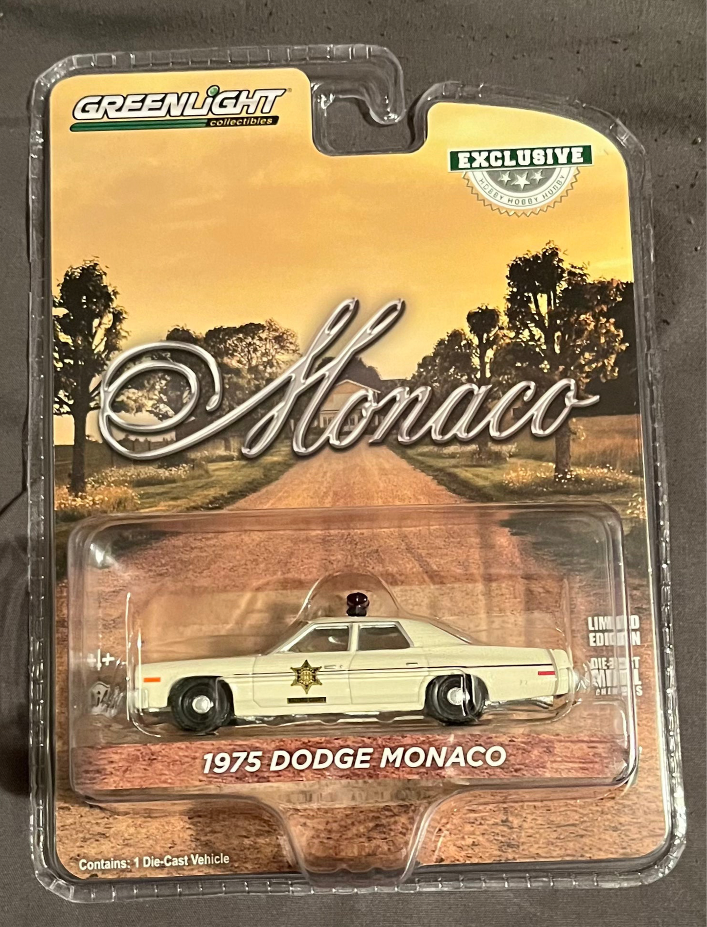 1:64 1975 DODGE MONACO (HAZZARD COUNTY SHERIFF) preorder