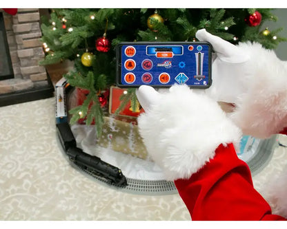 LIONEL 2123130 O THE POLAR EXPRESS LIONCHIEF SET W/ BLUETOOTH 5.0 AND DISAPPEARING HOBO CAR