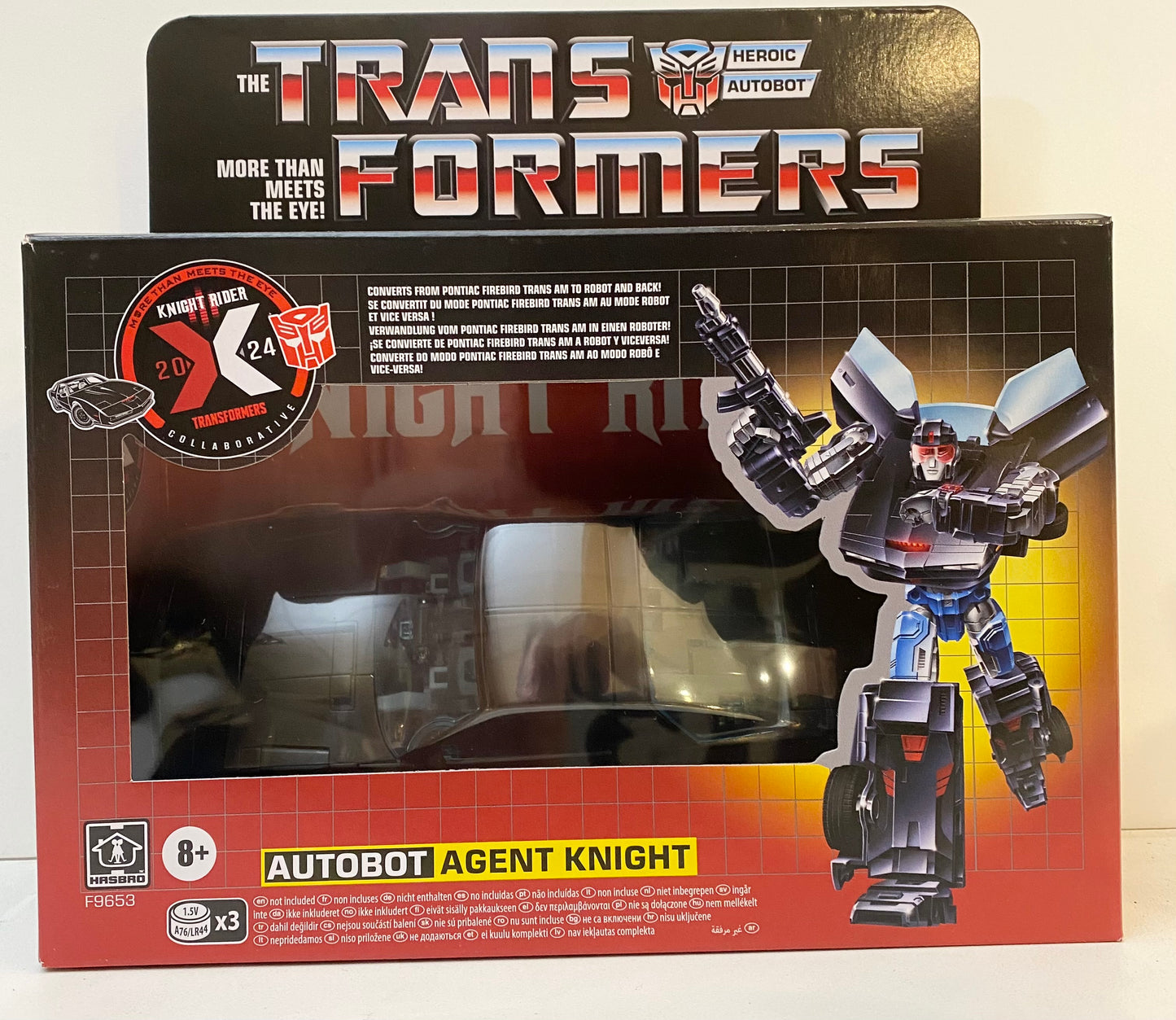 Transformers Collaborative Knight Rider x Toy, Autobot Agent Knight