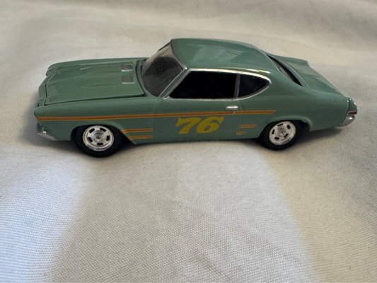 WHOLESALE CASE 48 CARS 1:64 1968 Chevy Chevelle #76 Race Car New England Dukes Exclusive Greenlight PREORDER WINTER 2026
