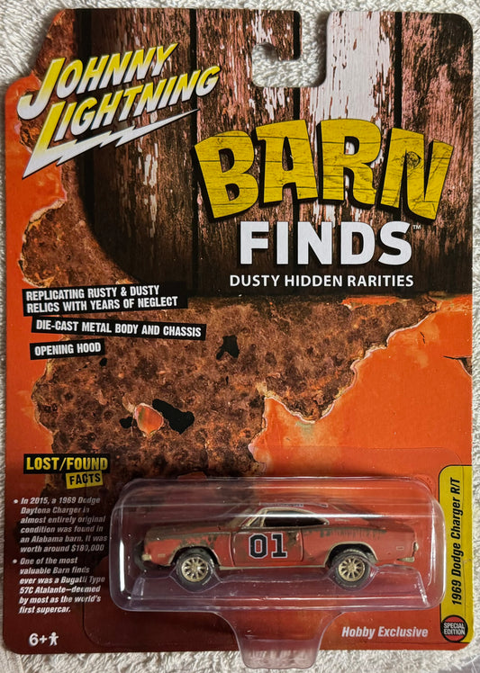 1/64 GENERAL LEE Johnny Lightning Barn Finds Exclusive