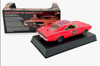 1:32 Scale General Lee "The Ghost of General Lee" Pioneer Slot Cars