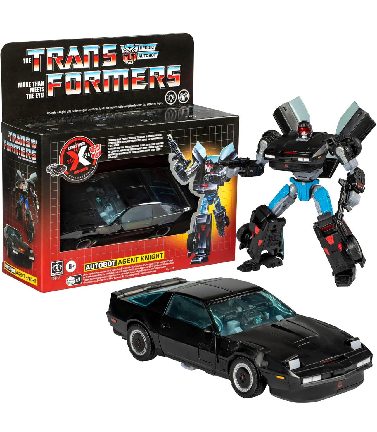 Transformers Collaborative Knight Rider x Toy, Autobot Agent Knight