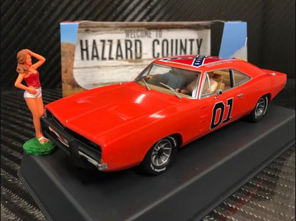 1:32 Scale General Lee Dodge Charger Pioneer Slot Cars