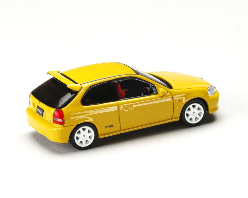 1:64 Honda Civic Type R (EK9) – Sunlight Yellow (JDM64) HOBBY JAPAN