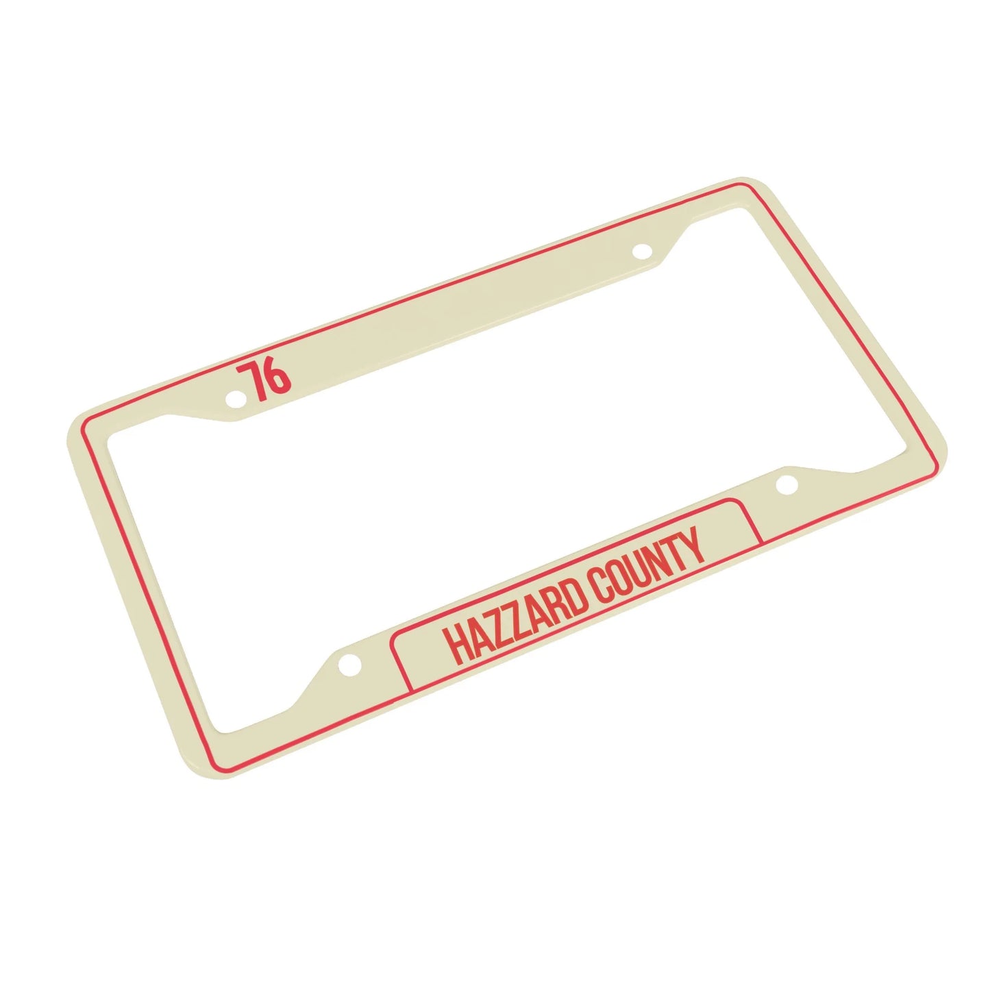 Dukes of Hazzard License Plate Holder