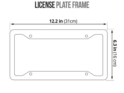 Dukes of Hazzard License Plate Holder