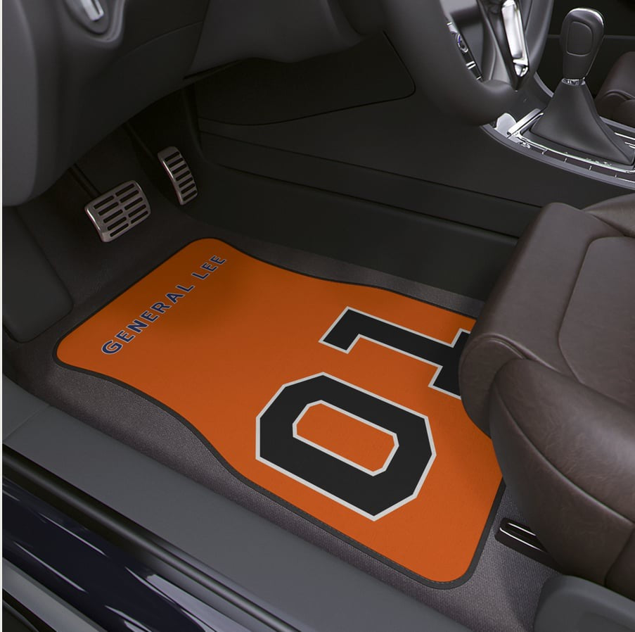 General Lee 01 Car/Truck Floormats Universal