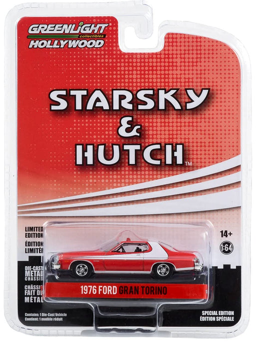 1:64 Starsky & Hutch 1976 Ford Gran Torino Crashed Version