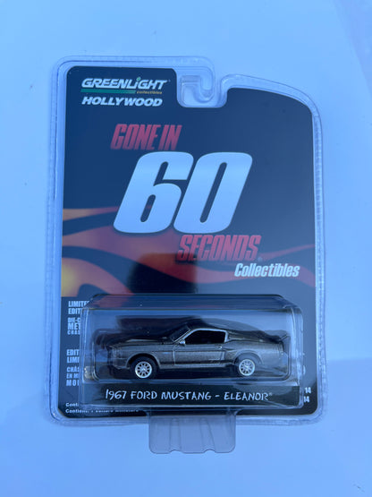 1:64 "Eleanor" - 1967 Custom Ford Mustang - Gone in Sixty Seconds (2000)
