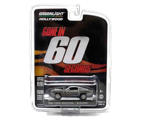 1:64 "Eleanor" - Aangepaste Ford Mustang uit 1967 - Weg in zestig seconden (2000)