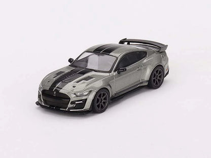 1:64 Mini GT Shelby GT500 SE Widebody – Pepper Gray Metallic – Mijo Exclusives