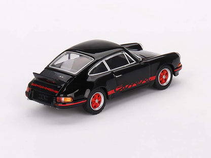 1:64 Mini GT Porsche 911 Carrera RS 2.7 Black with Red Livery – MiJo Exclusives