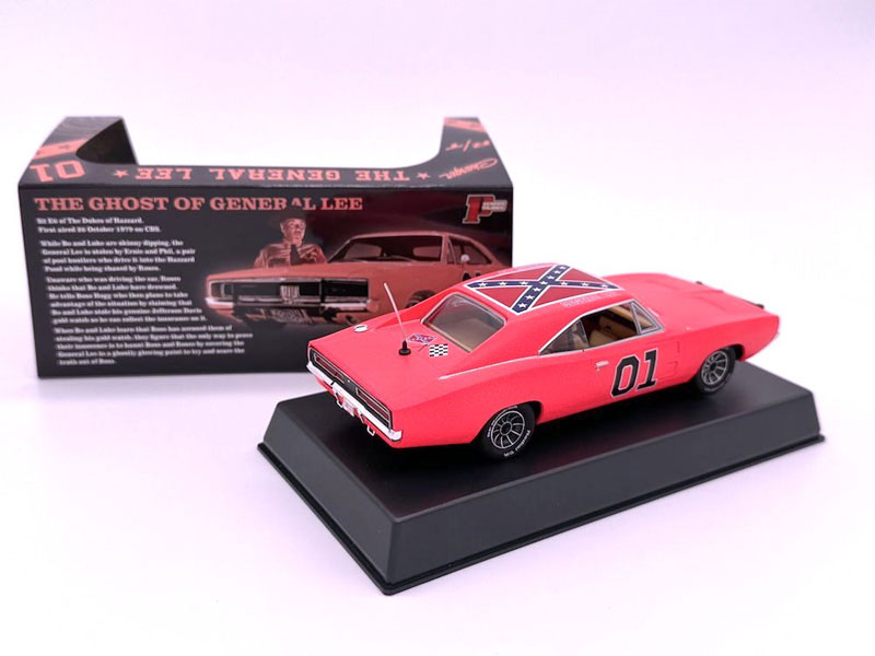 1:32 Scale General Lee "The Ghost of General Lee" Pioneer Slot Cars