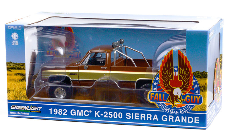 1:18 Fall Guy Stuntman Association - 1982 GMC K-2500 Sierra Grande Wideside 预购 2024 年 6 月